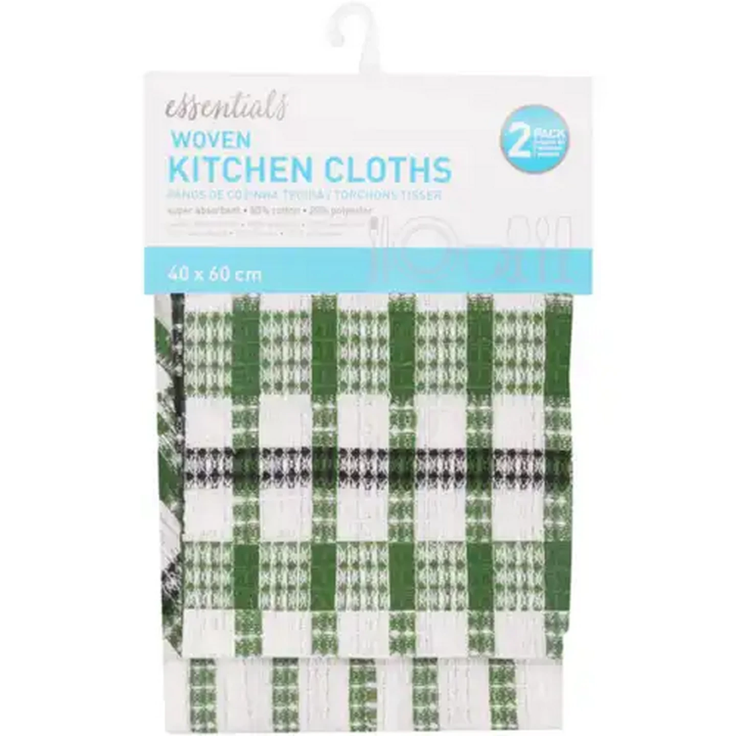 Image of Essentials Woven Kitchen Swabs 2-Pack