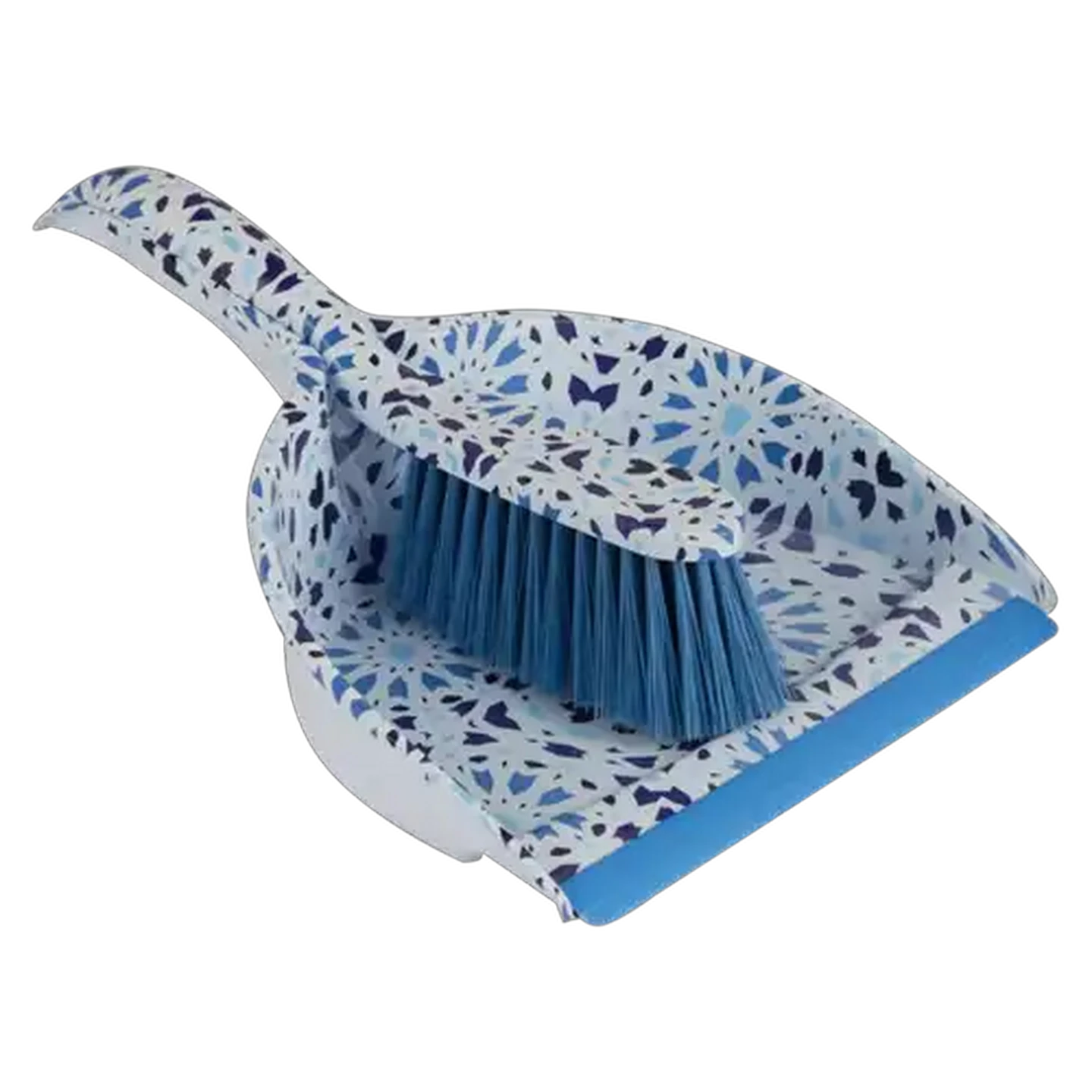 Image of Deco Tuscan Blue Dustpan & Brush Set