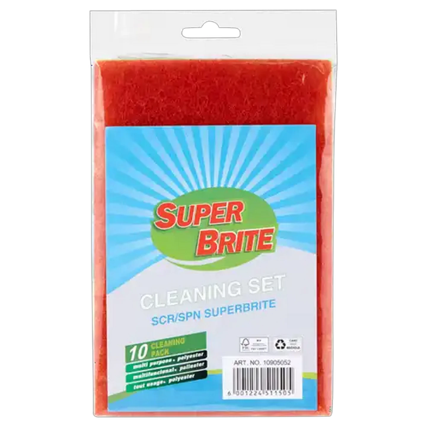 Image of Super Brite Cleaning & Scouring Set 10 Piece