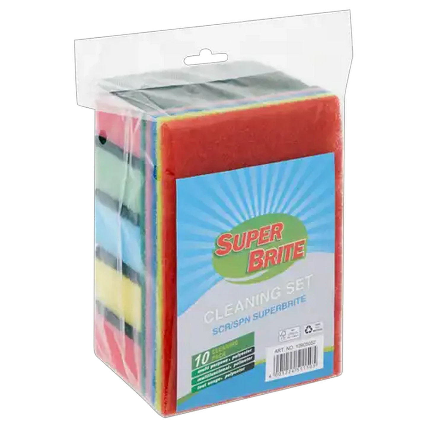 Image of Super Brite Cleaning & Scouring Set 10 Piece