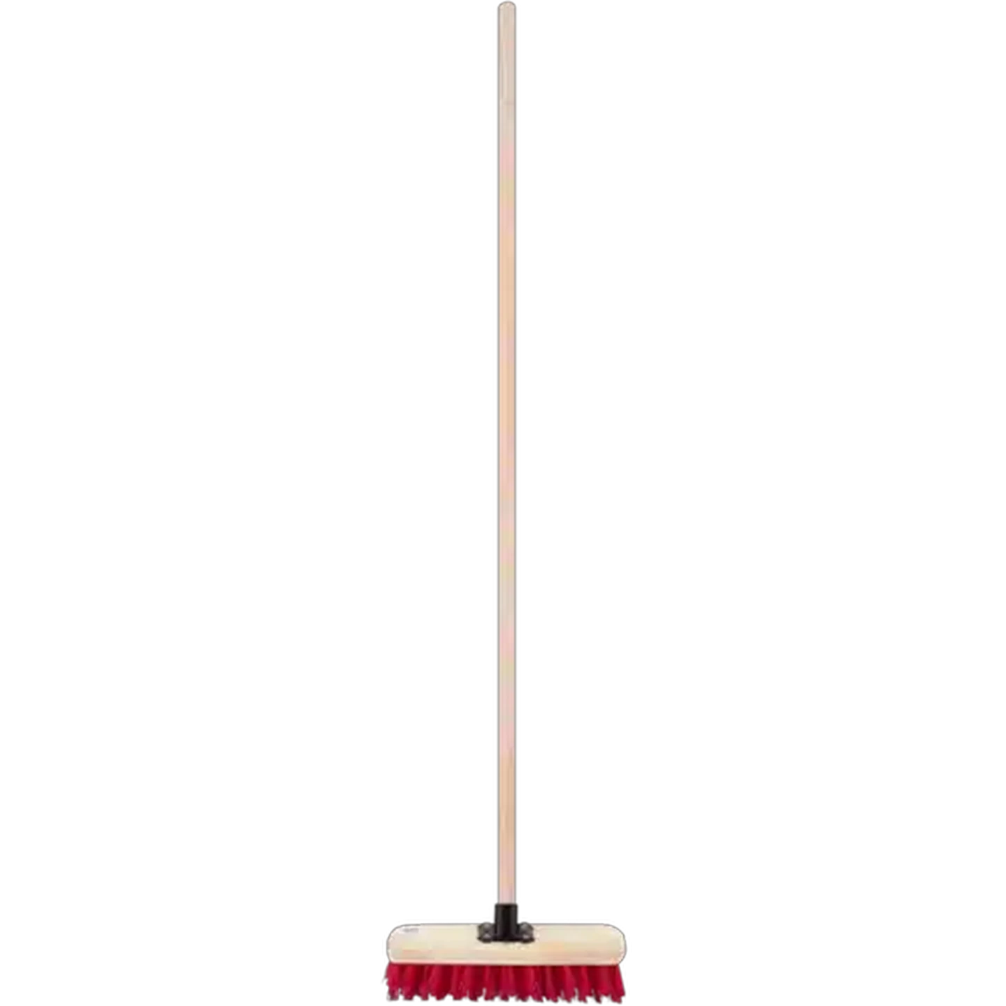 Image of Wooden Handle Soft Bristle Broom 1s
