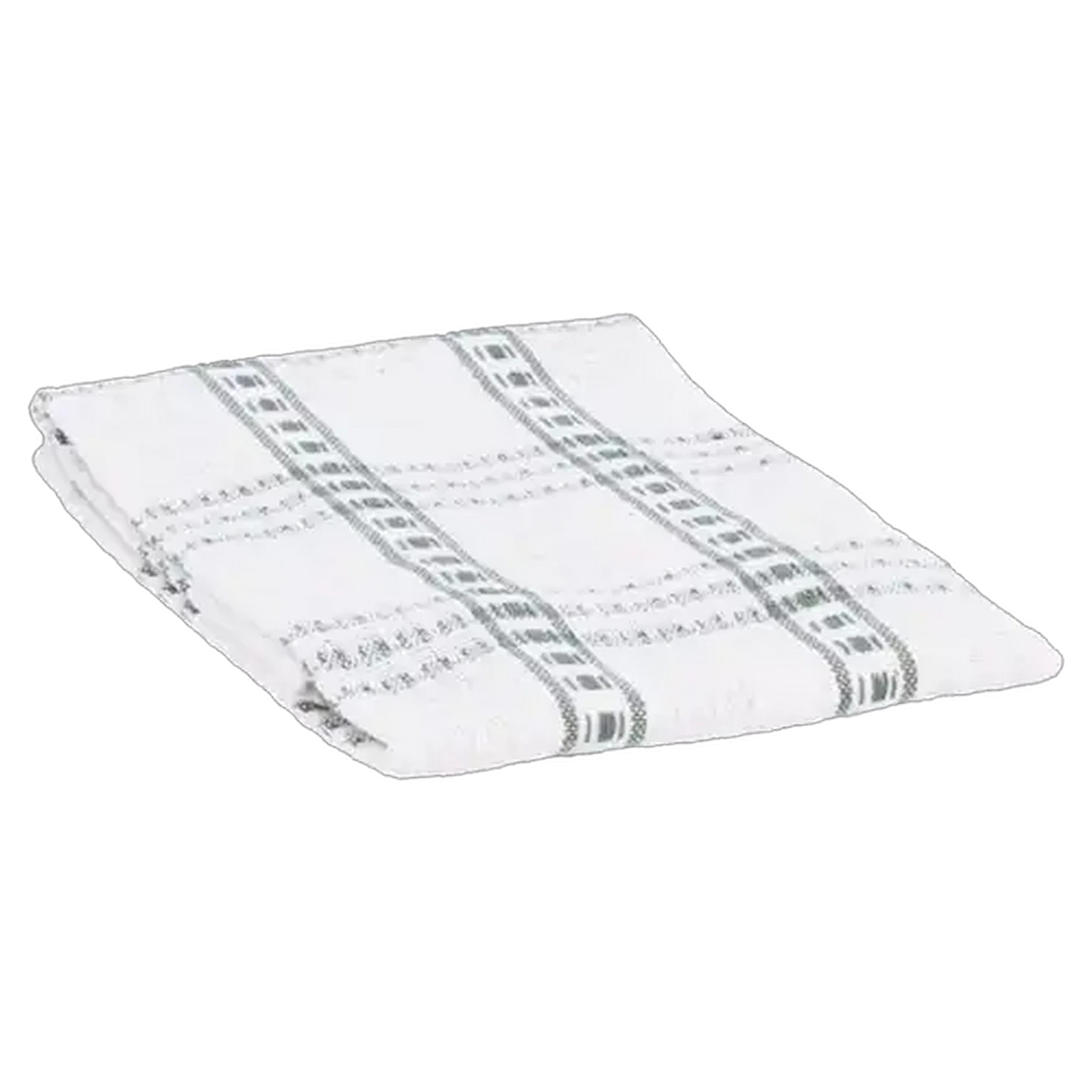 Image of Essentials Woven Check Kitchen Cloth 40 x 60cm (Colour May Vary)