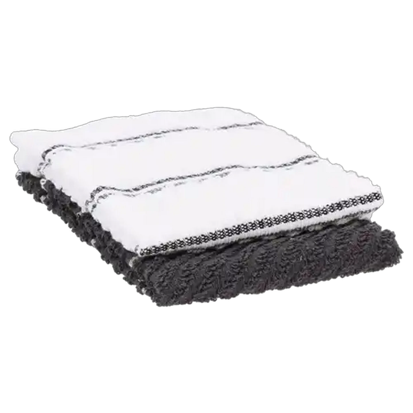 Image of Essentials Norway Terry Kitchen Swabs 30 x 30cm 2-Pack (Colour May Vary)