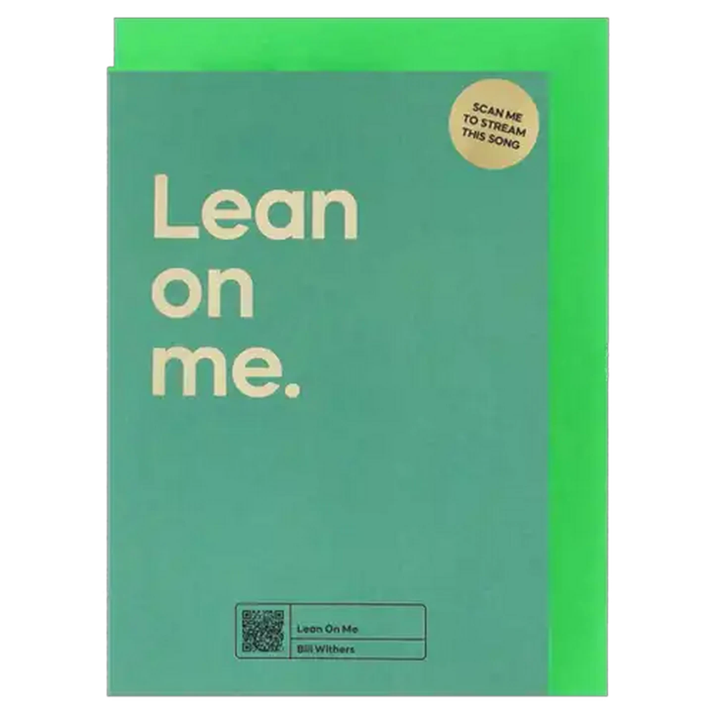 Image of Say It Songs Lean On Me Everyday Card