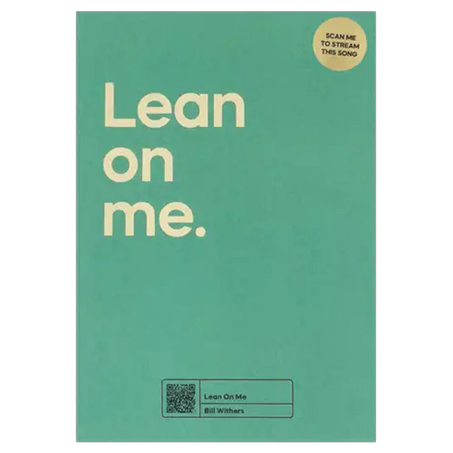 Image of Say It Songs Lean On Me Everyday Card