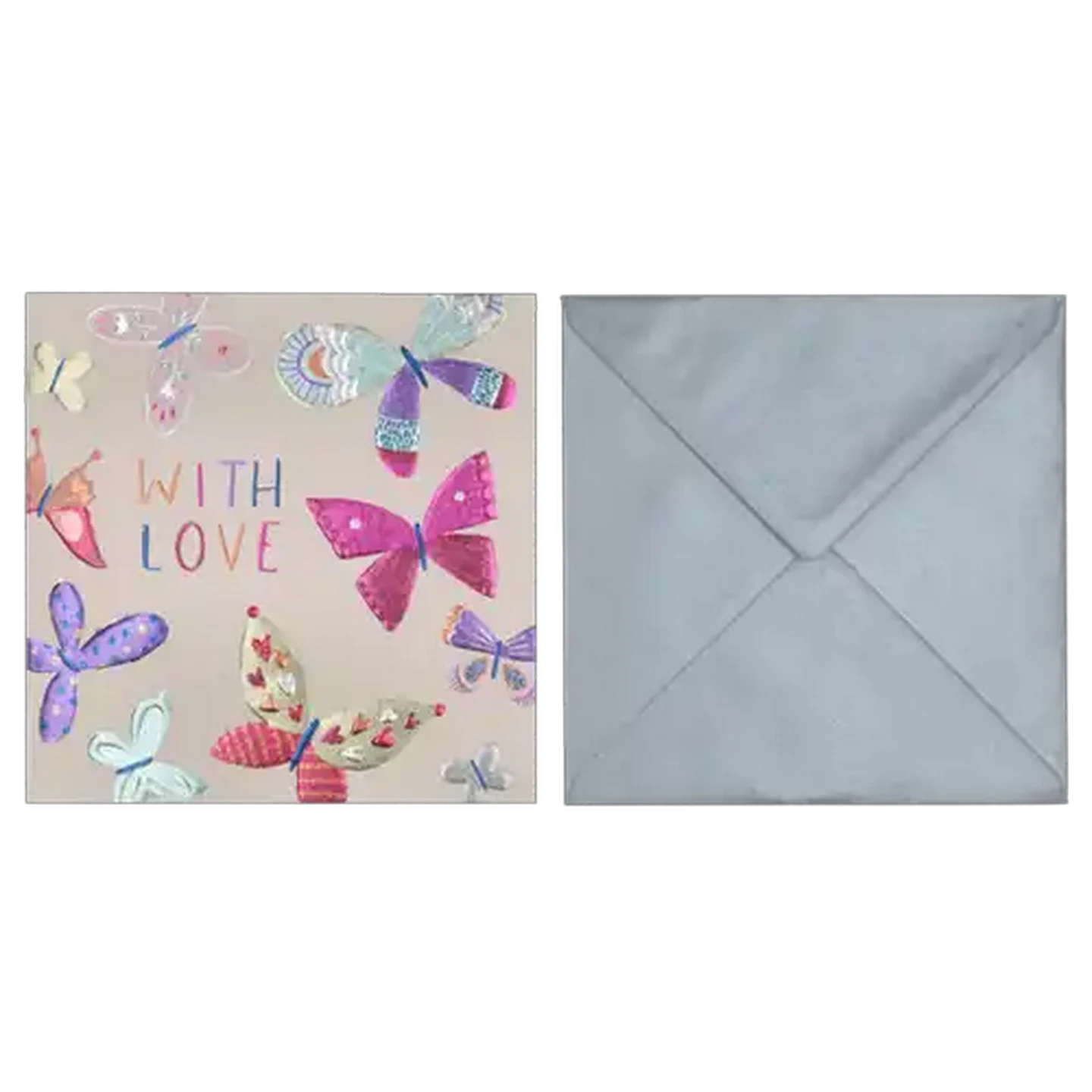 Image of Poppers Butterflies Everyday Party Card
