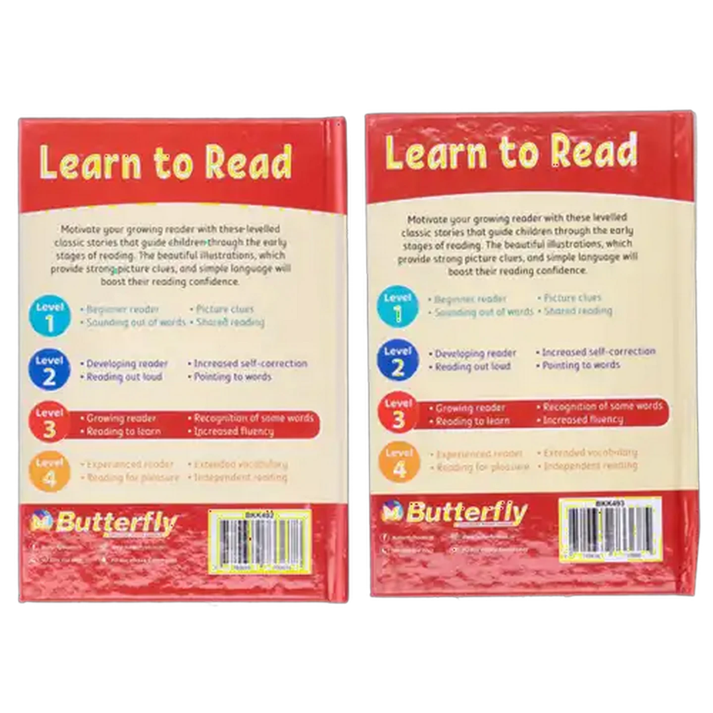 Image of Butterfly Learn To Read Level 3 Reading Book (Type May Vary)