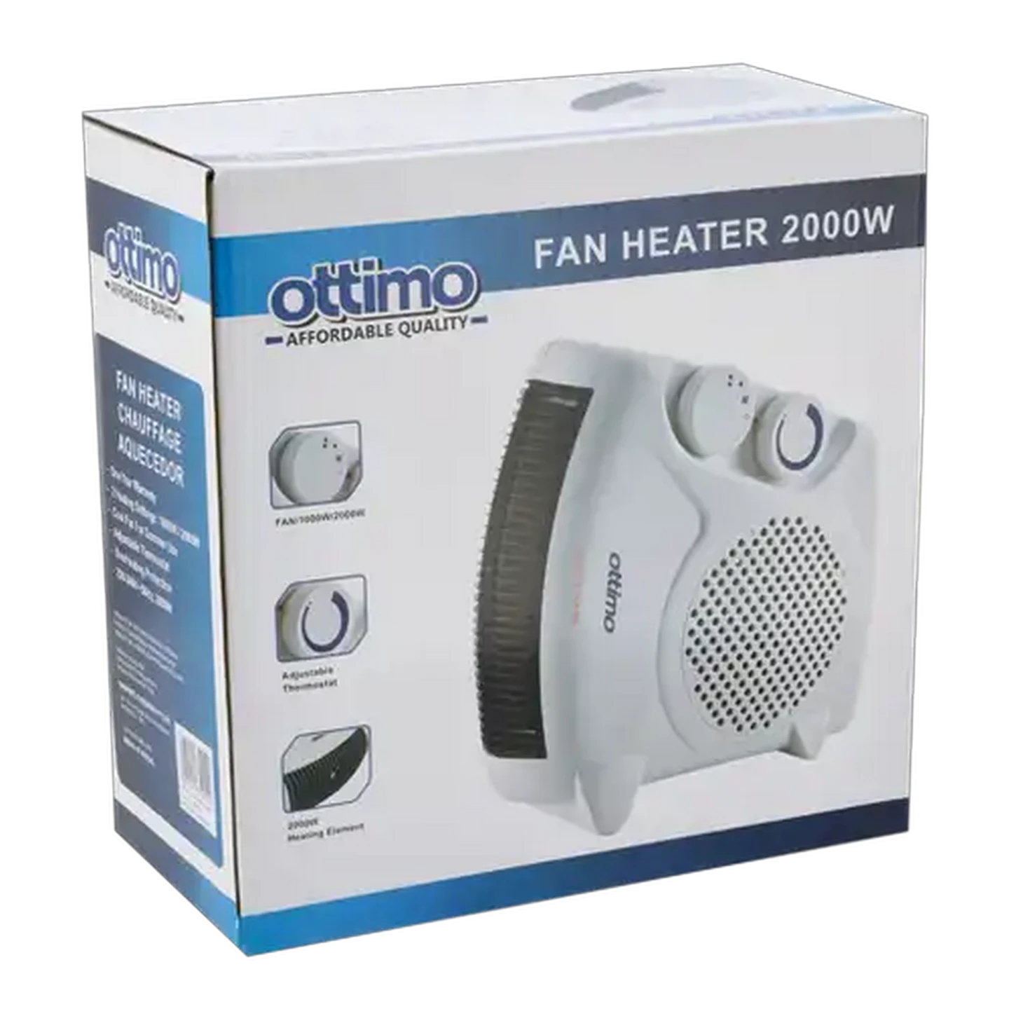 Image of Ottimo Vertical Fan Heater 2000W