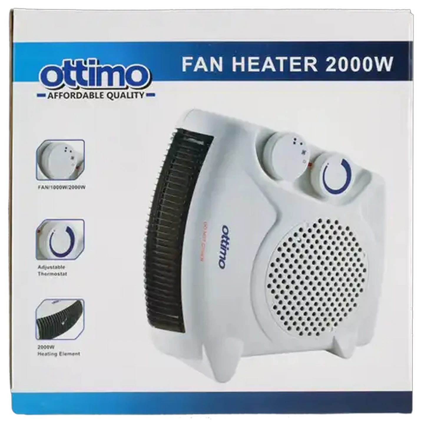 Image of Ottimo Vertical Fan Heater 2000W
