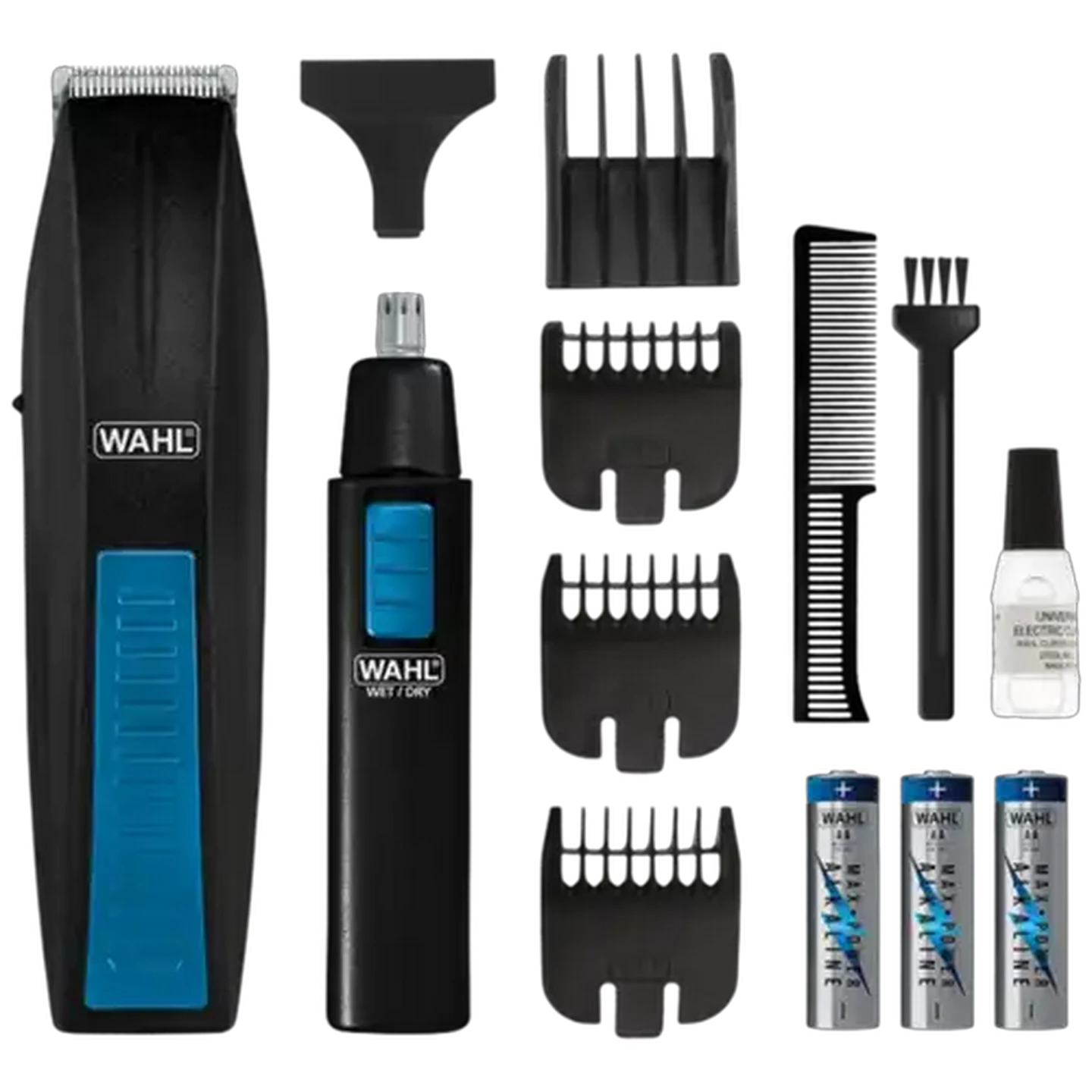 Image of Wahl Beard Battery Trimmer + Bonus Nose Trimmer 13-Piece