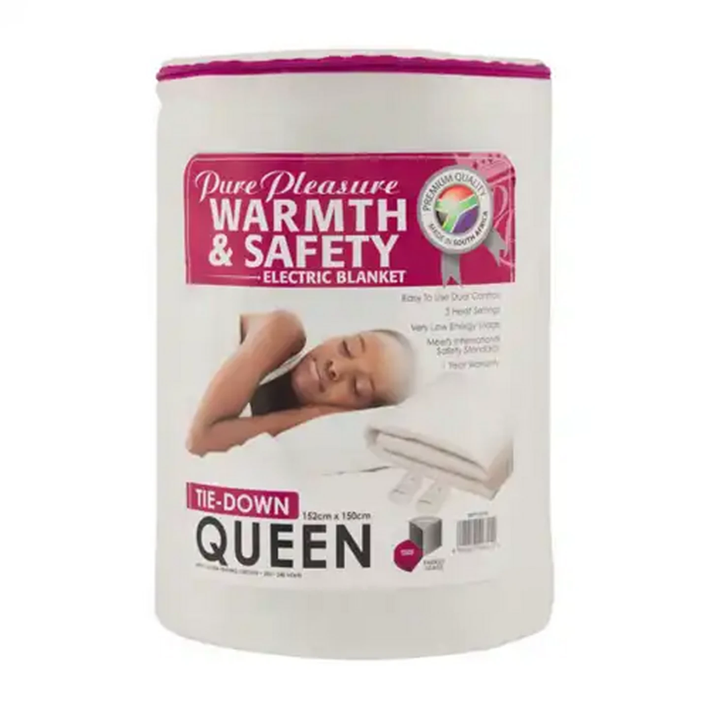 Image of Pure Pleasure Queen Tie-Down Electric Blanket 152cm x 150cm