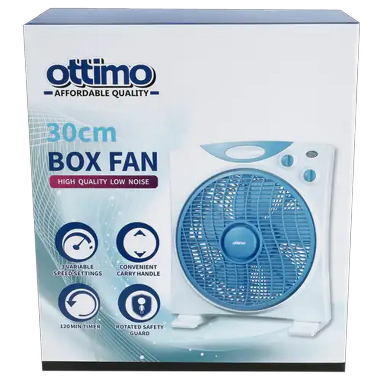 Image of Ottimo Blue Box Fan 30cm