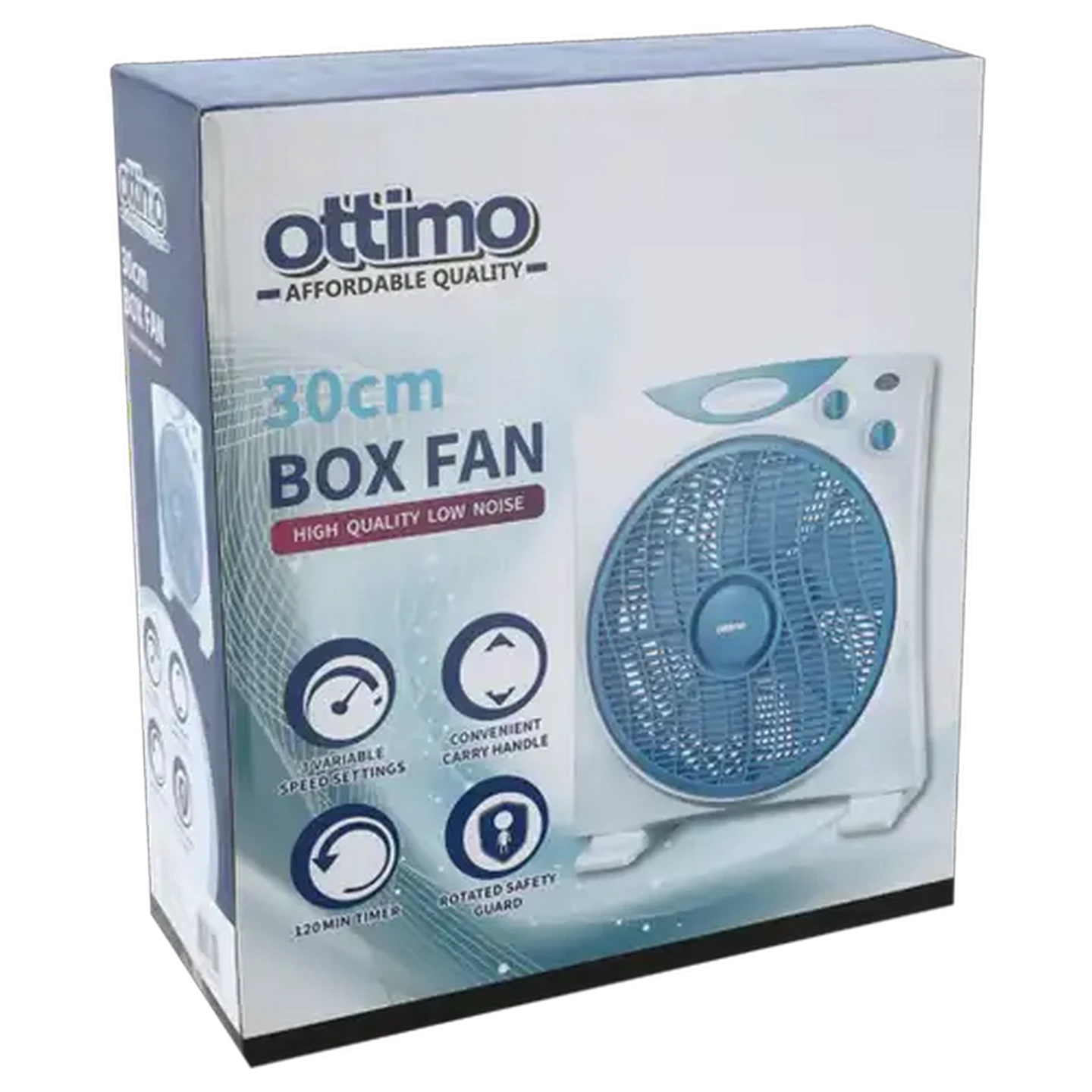Image of Ottimo Blue Box Fan 30cm