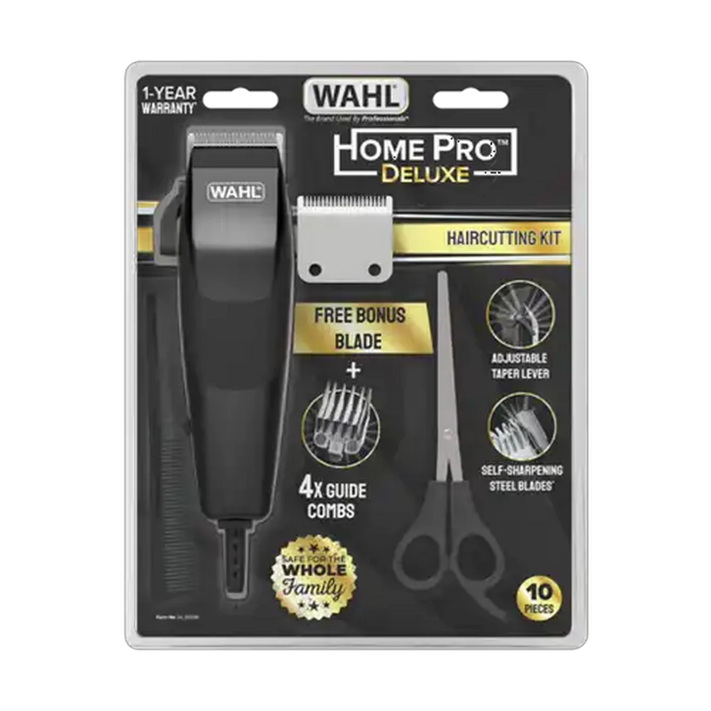 Image of Wahl Home Pro Deluxe Adjustable Hair Clipper Kit 10-Piece