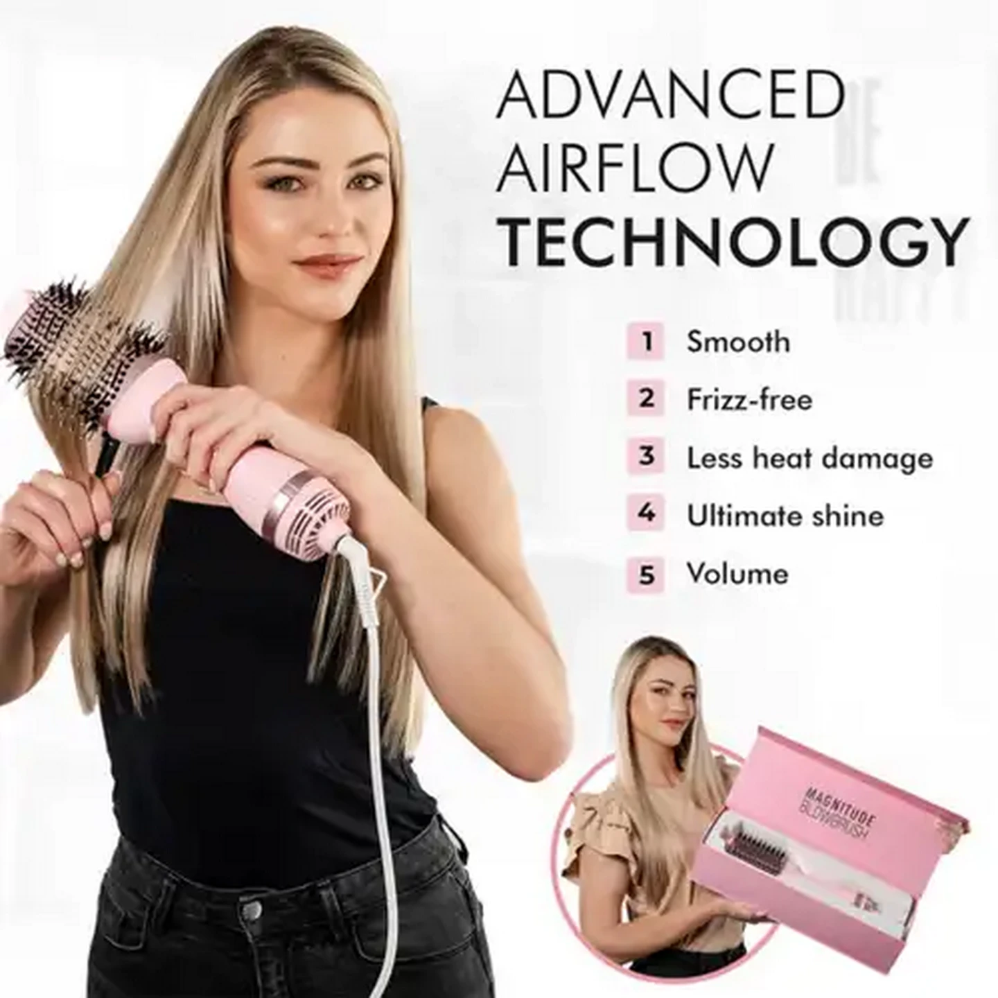 Image of Moyoko Magnitude Pink Blowbrush