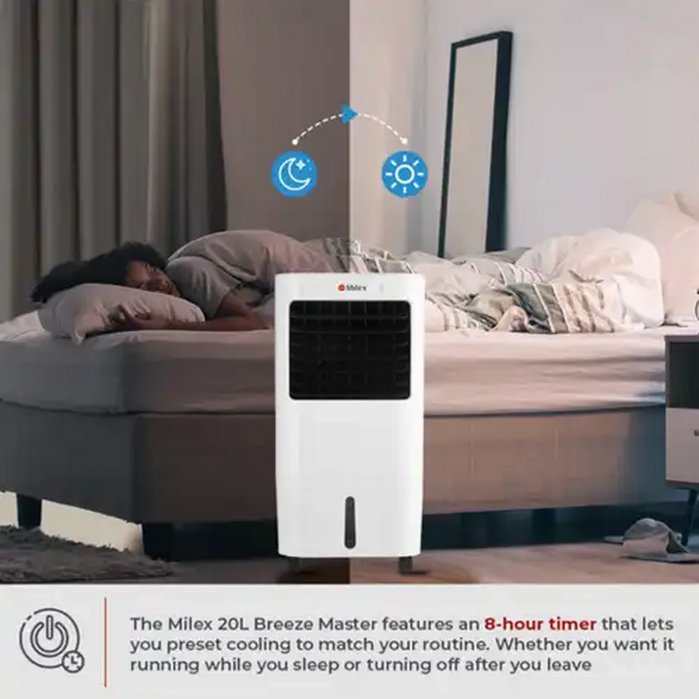 Image of Milex White Air Cooler 20L