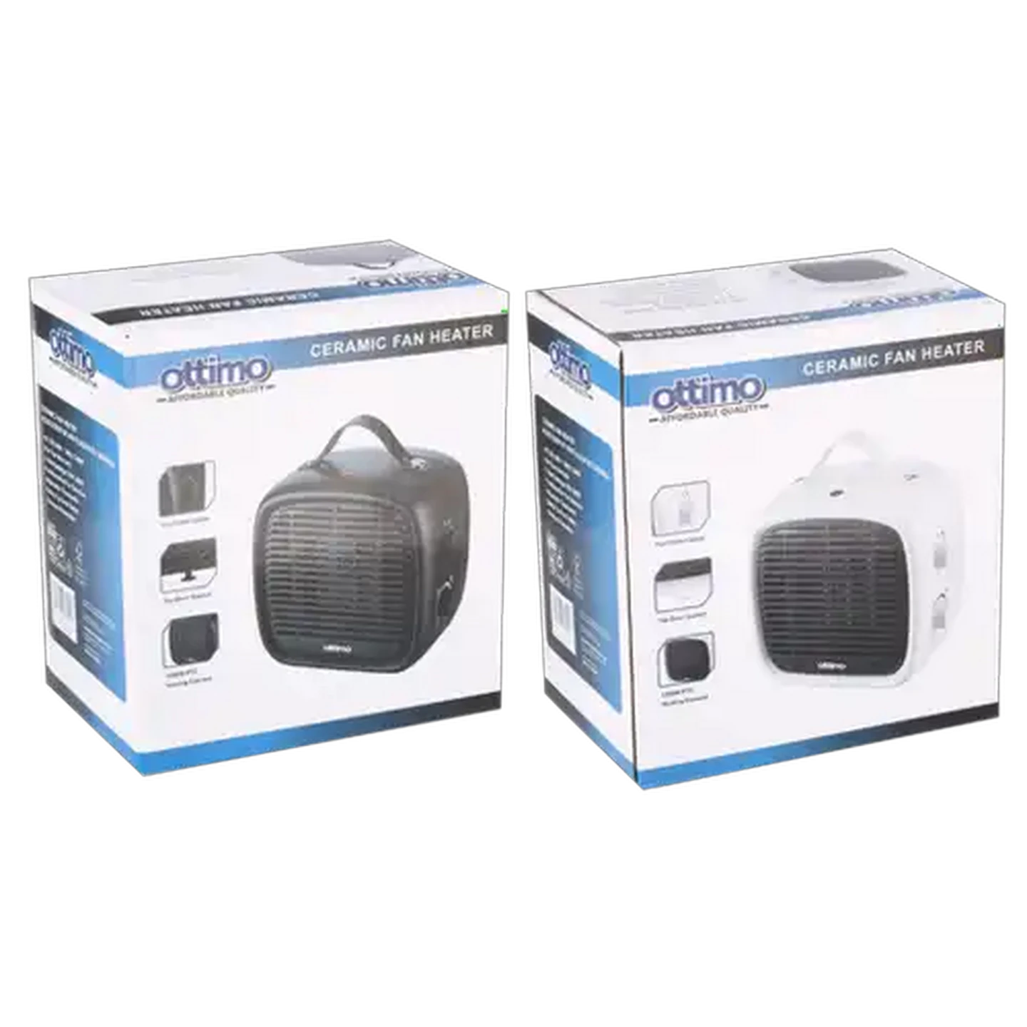 Image of Ottimo Ceramic Fan Heater 1200W (Colour May Vary)