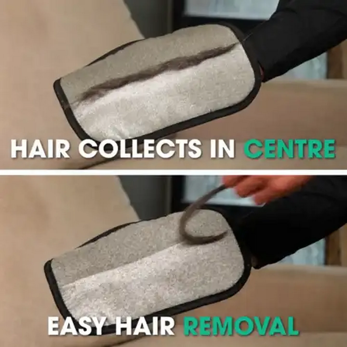 Image of Microwiz Fluff Glove Pet Hair & Fluff Remover