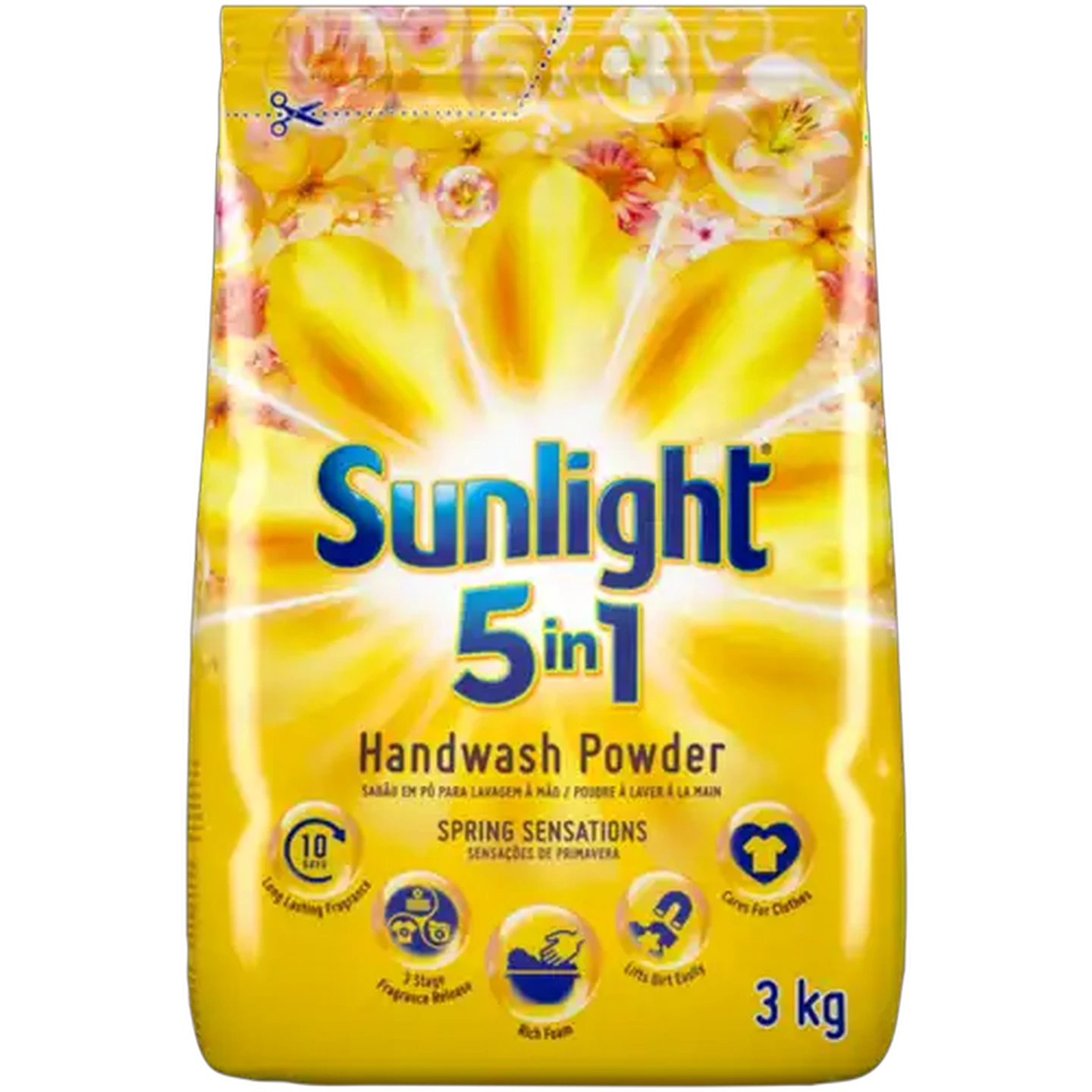 Image of Sunlight Spring Sensations 5-in-1 Handwash Powder 3kg