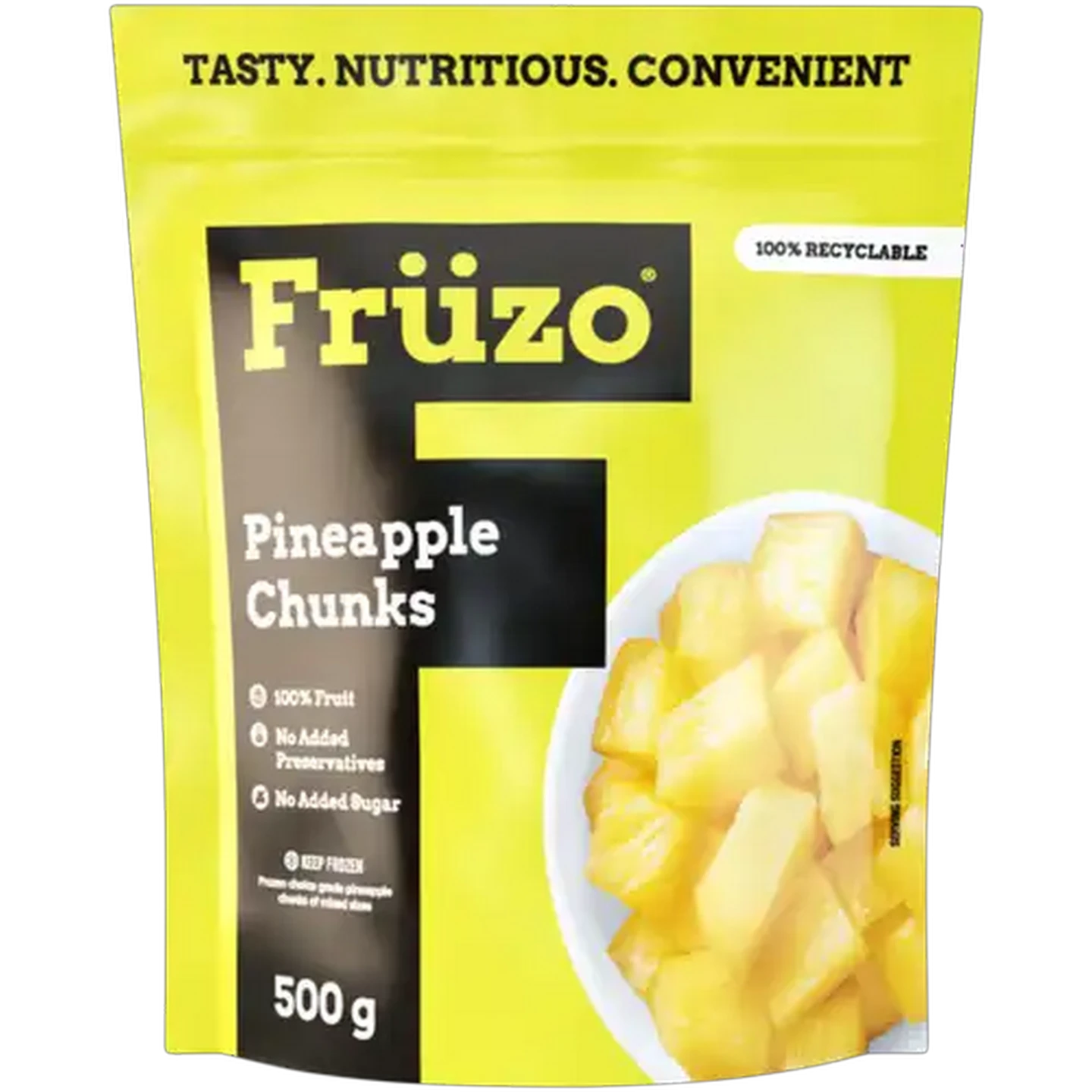 Image of Früzo Frozen Pineapple Chunks 500g