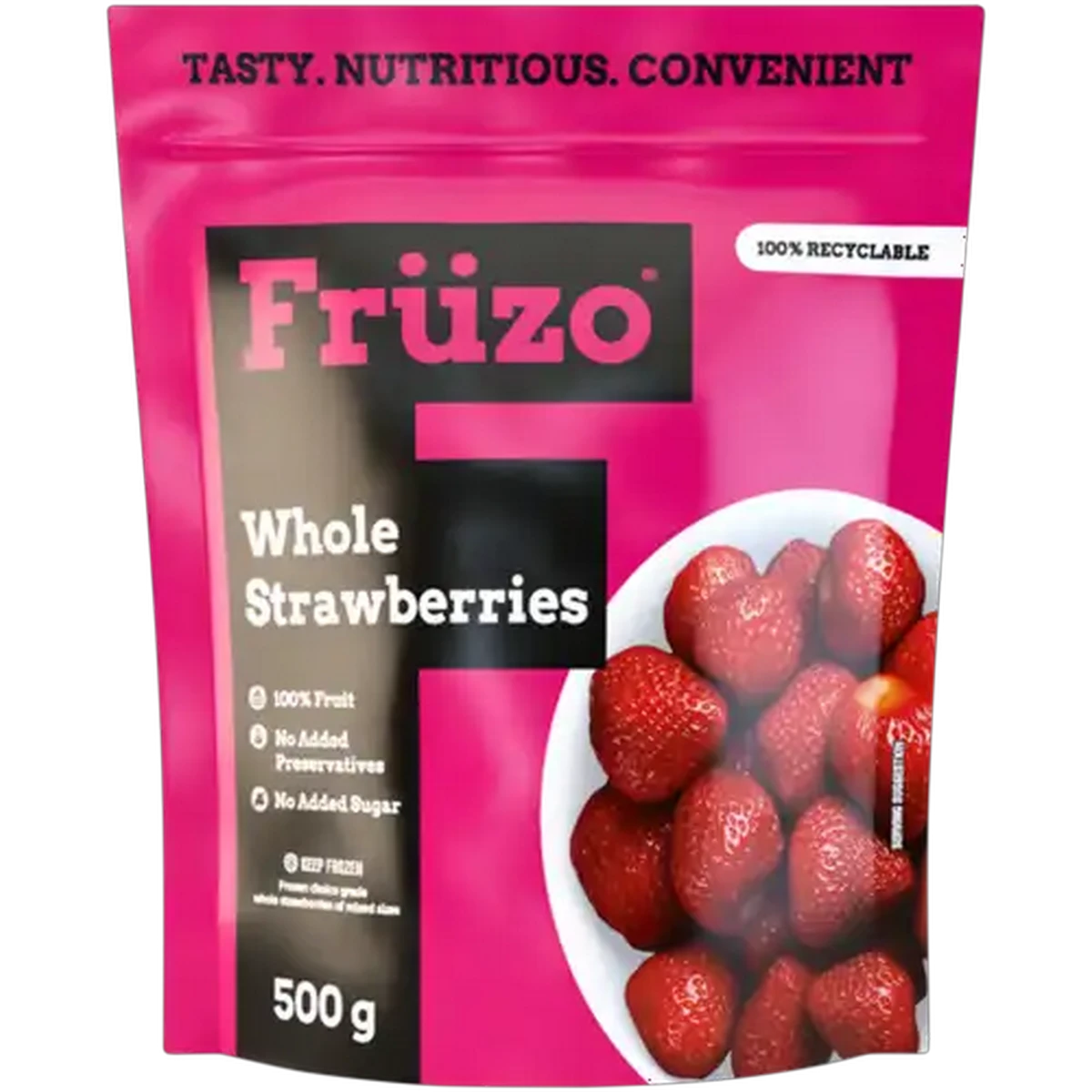 Checkers Sixty60 | Früzo Frozen Whole Strawberries 500g