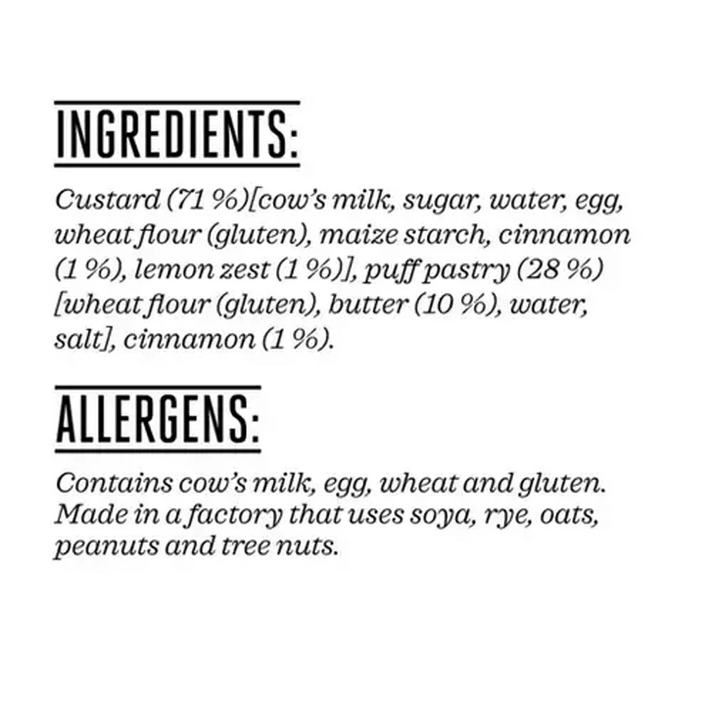 Image of Forage And Feast Frozen Pasteis De Nata Tarts 4 Pack