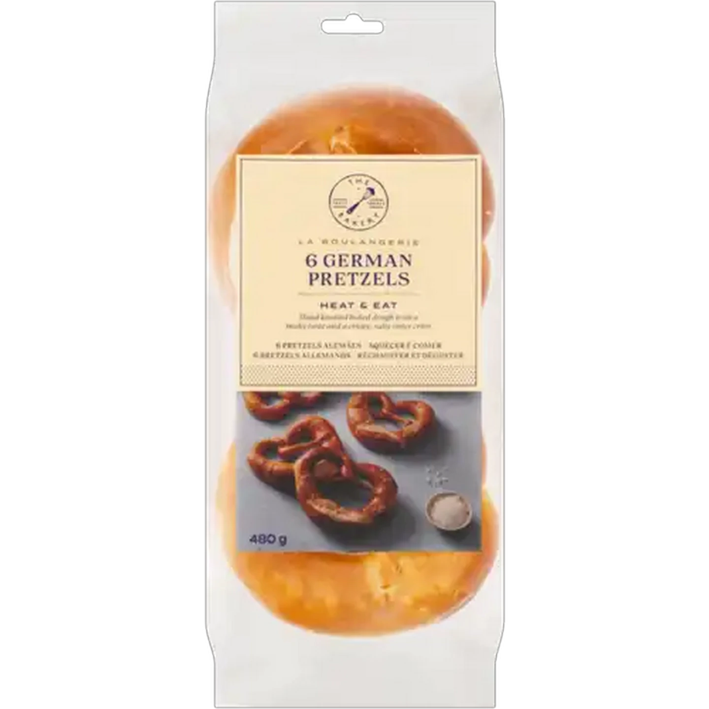 Image of The Bakery Frozen German Pretzels 6 Pack
