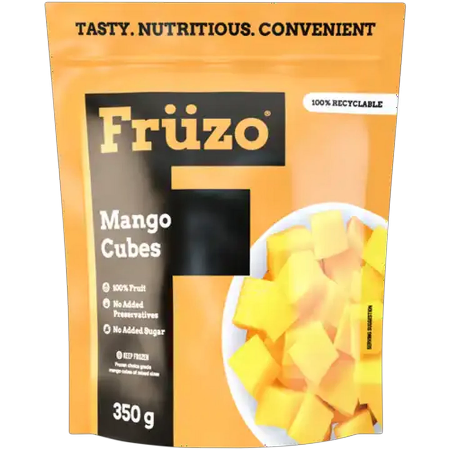 Image of Früzo Frozen Mango Cubes 350g