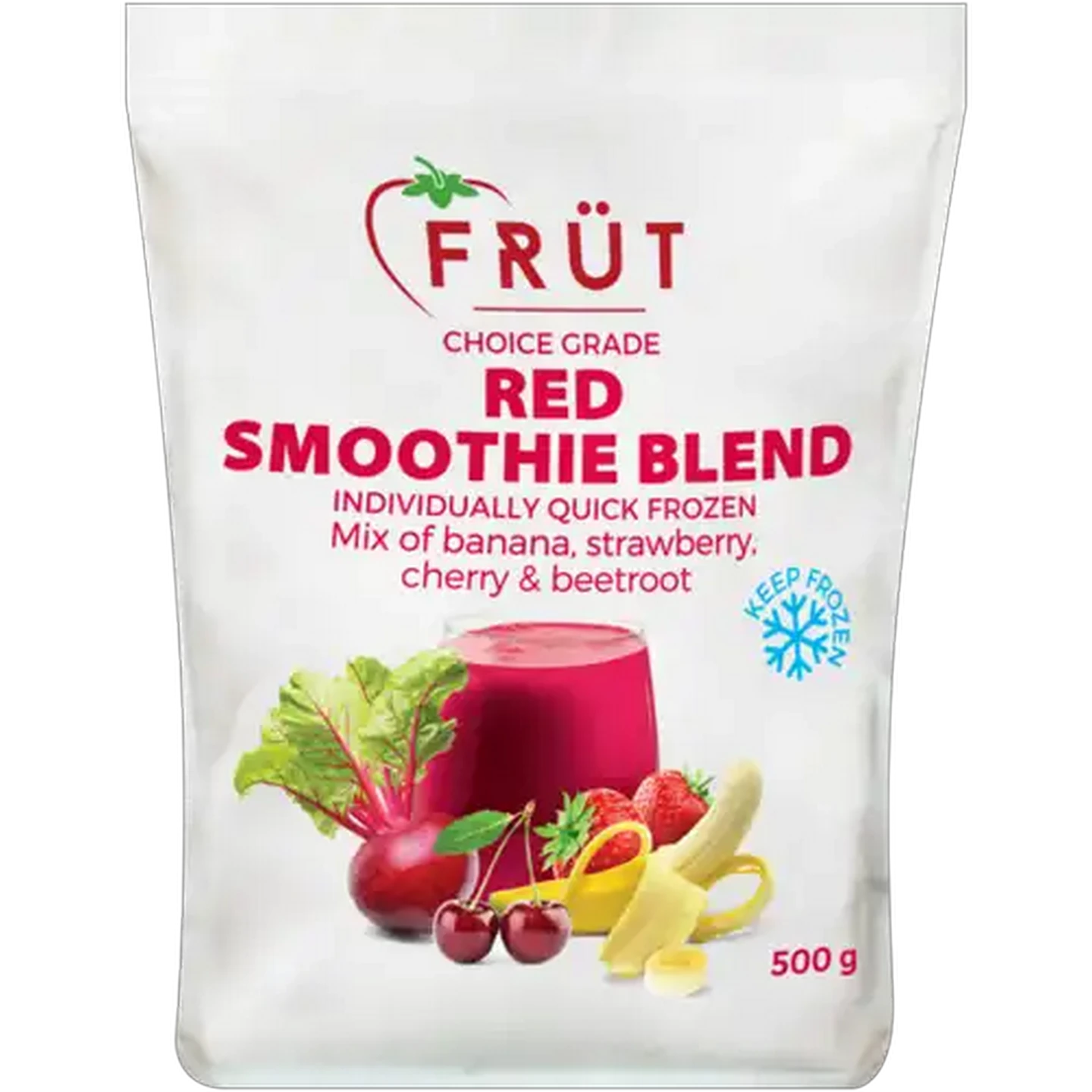 Image of Früt Frozen Red Smoothie Blend 500g