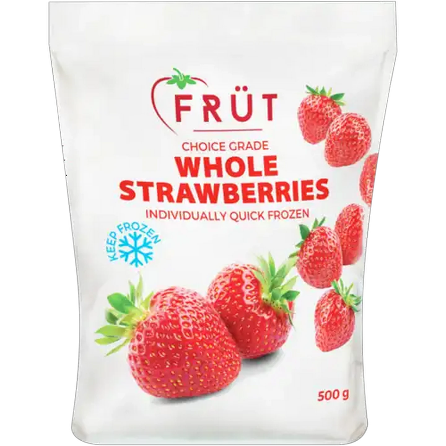 Image of Früt Frozen Whole Strawberries 500g