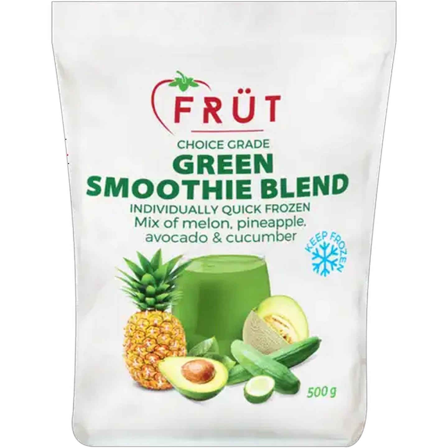 Image of Früt Frozen Green Smoothie Blend 500g