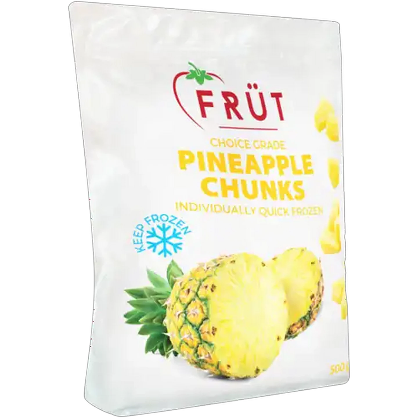 Image of Früt Frozen Pineapple Chunks 500g