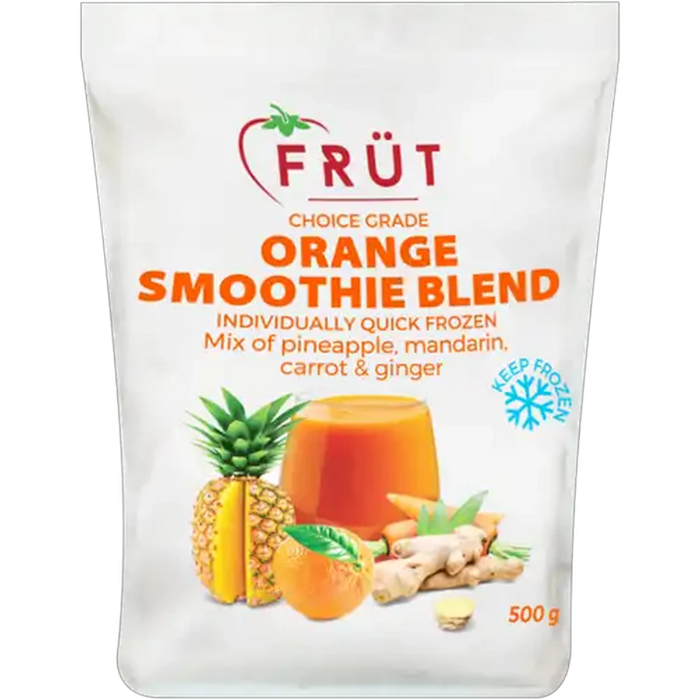 Image of Früt Frozen Orange Smoothie Blend 500g