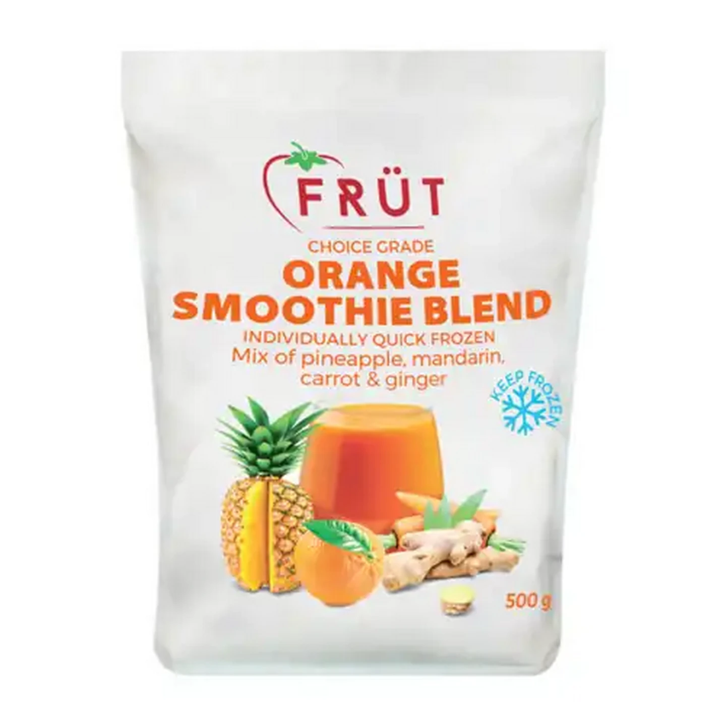 Image of Früt Frozen Orange Smoothie Blend 500g