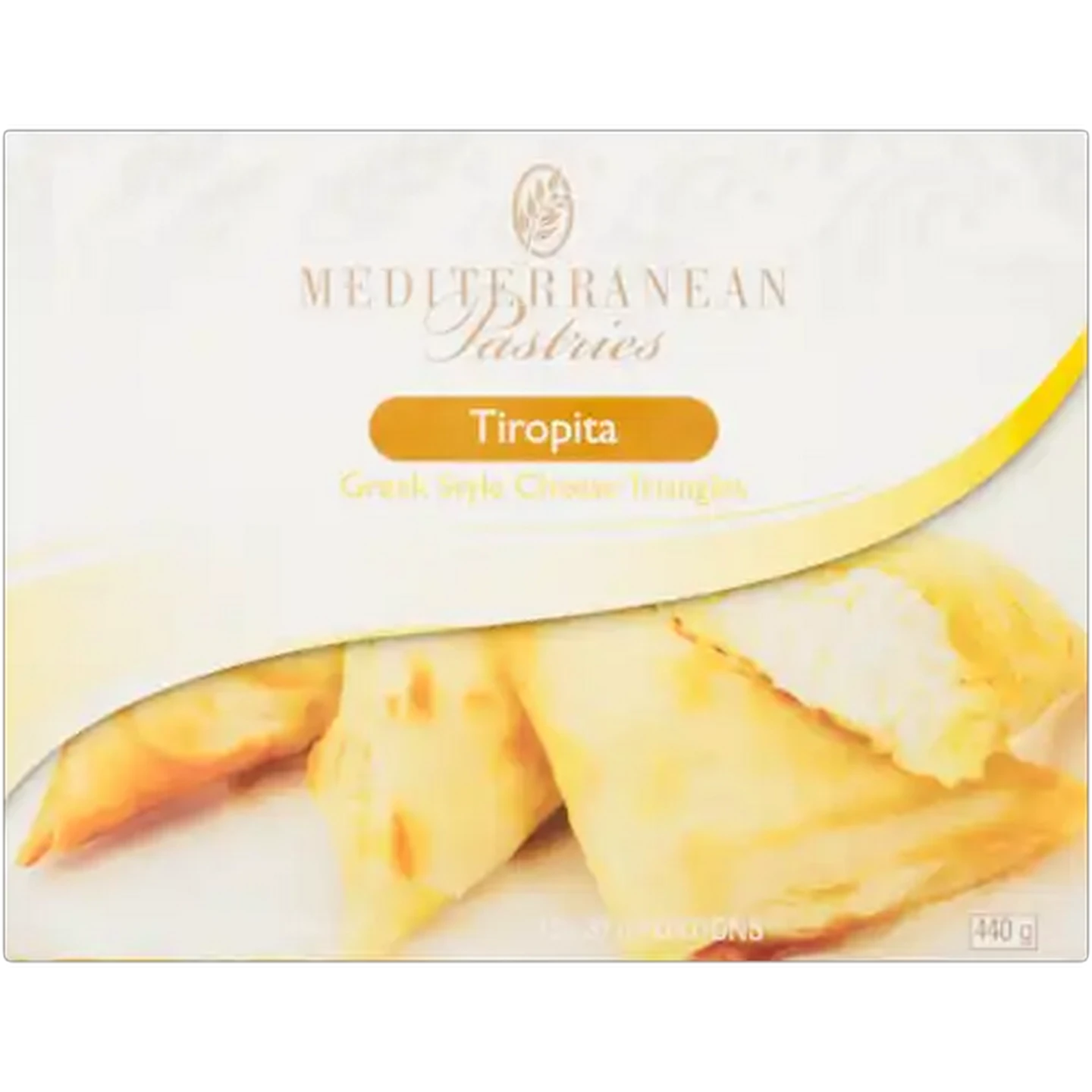 Image of Mediterranean Pastries Frozen Tiropita Triangles 440g