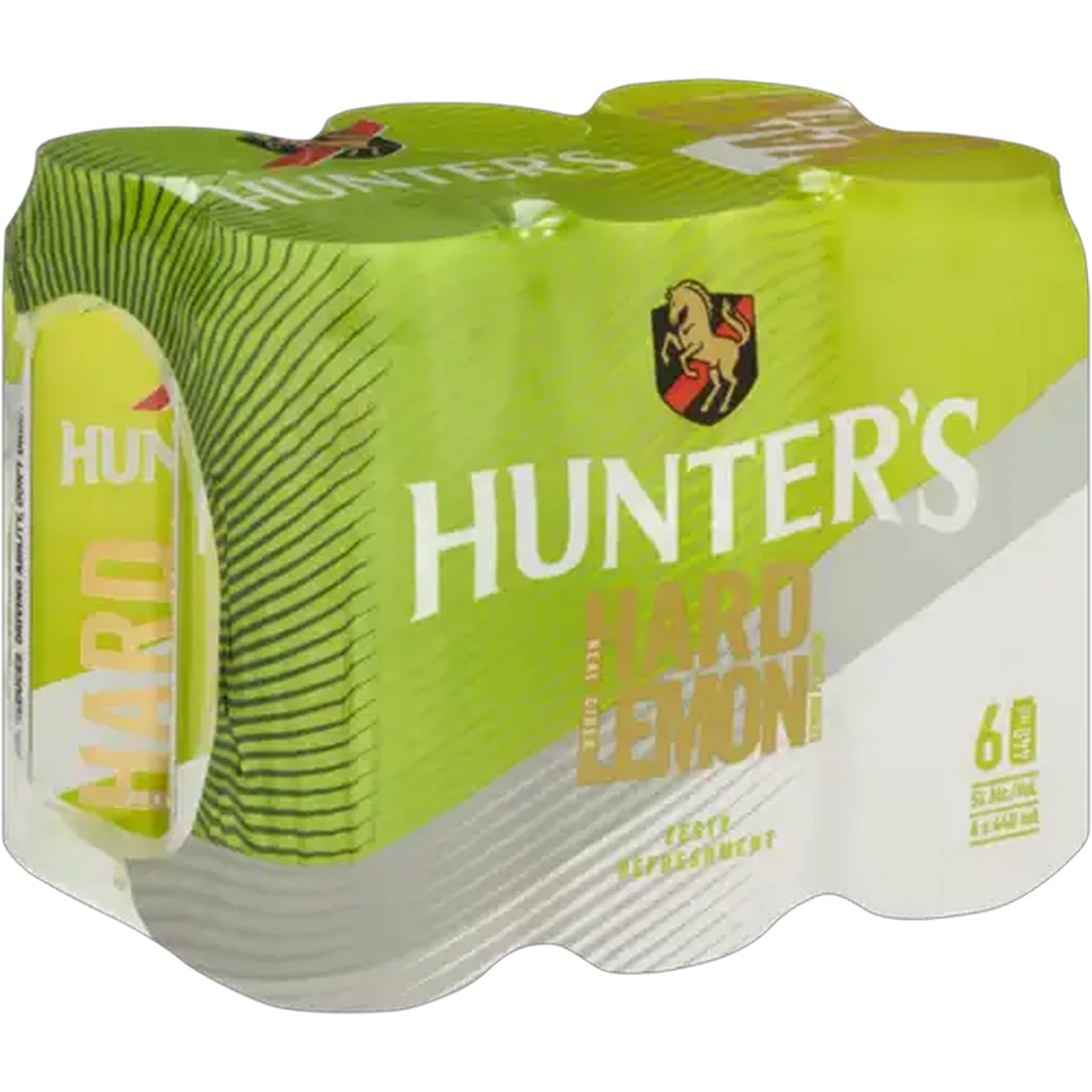 Image of Hunter's Hard Lemon Cider Cans 6 x 440ml