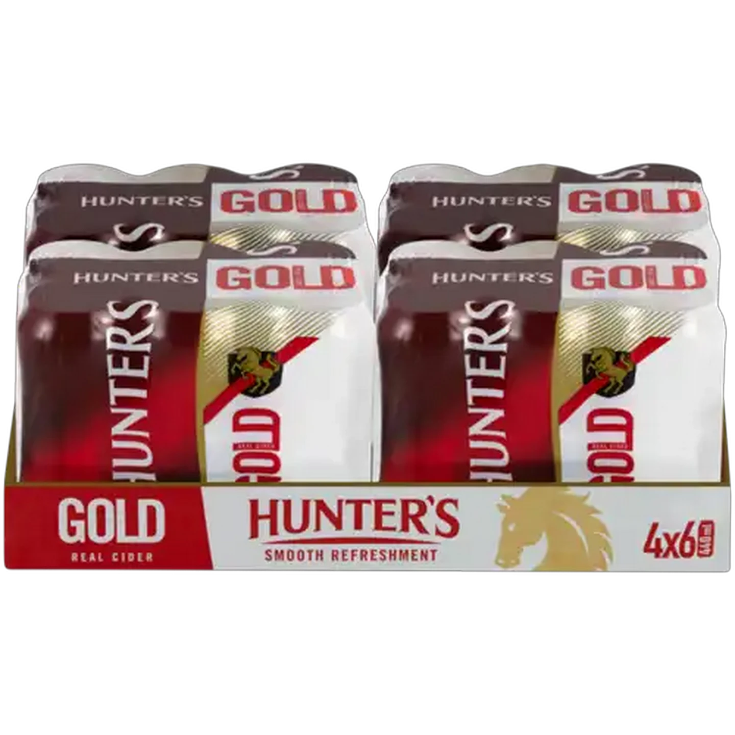Image of Hunter's Gold Cider Cans 24 x 440ml
