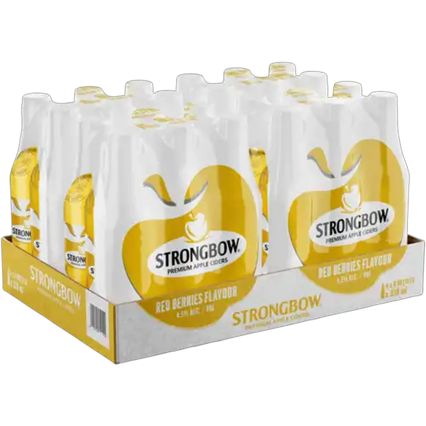 Image of Strongbow Gold Apple Apple Cider Bottles 24 x 330ml