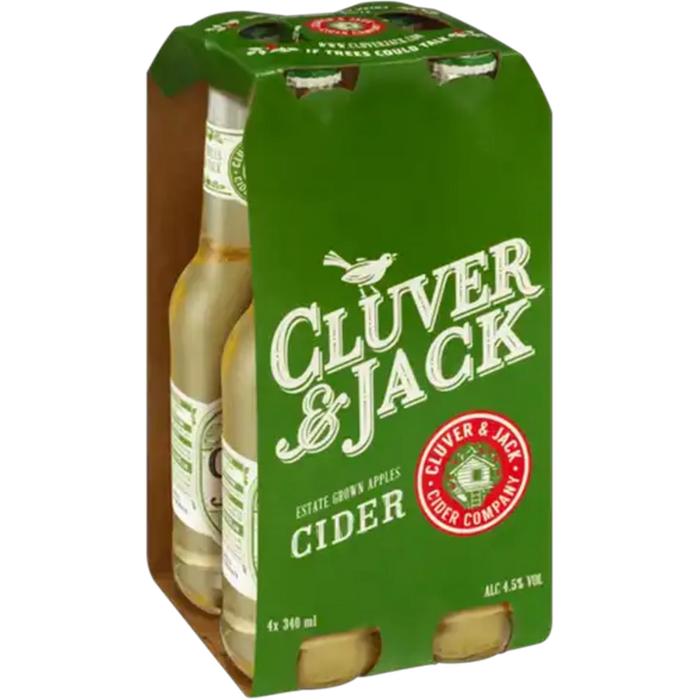 Image of Cluver & Jack Cider Bottles 4 x 340ml
