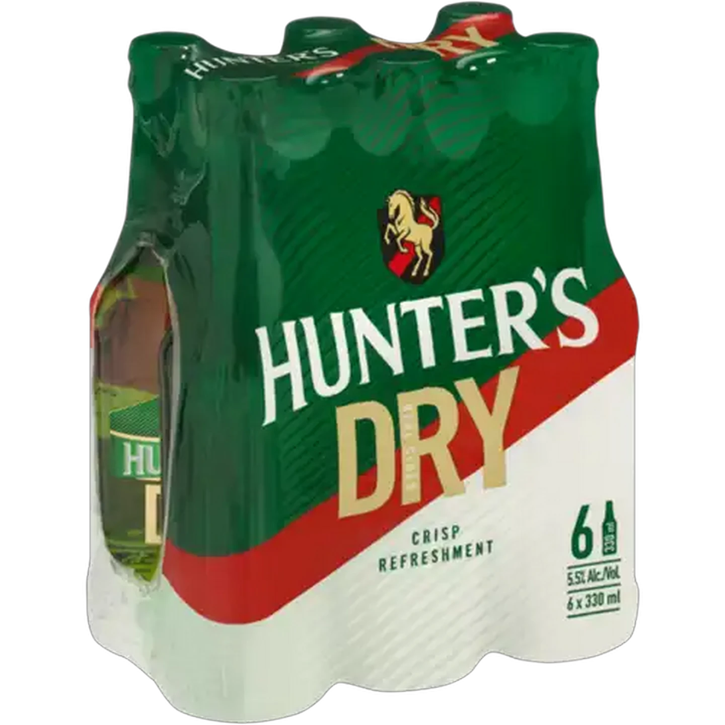 Image of Hunter's Dry Cider Bottles 6 x 330ml