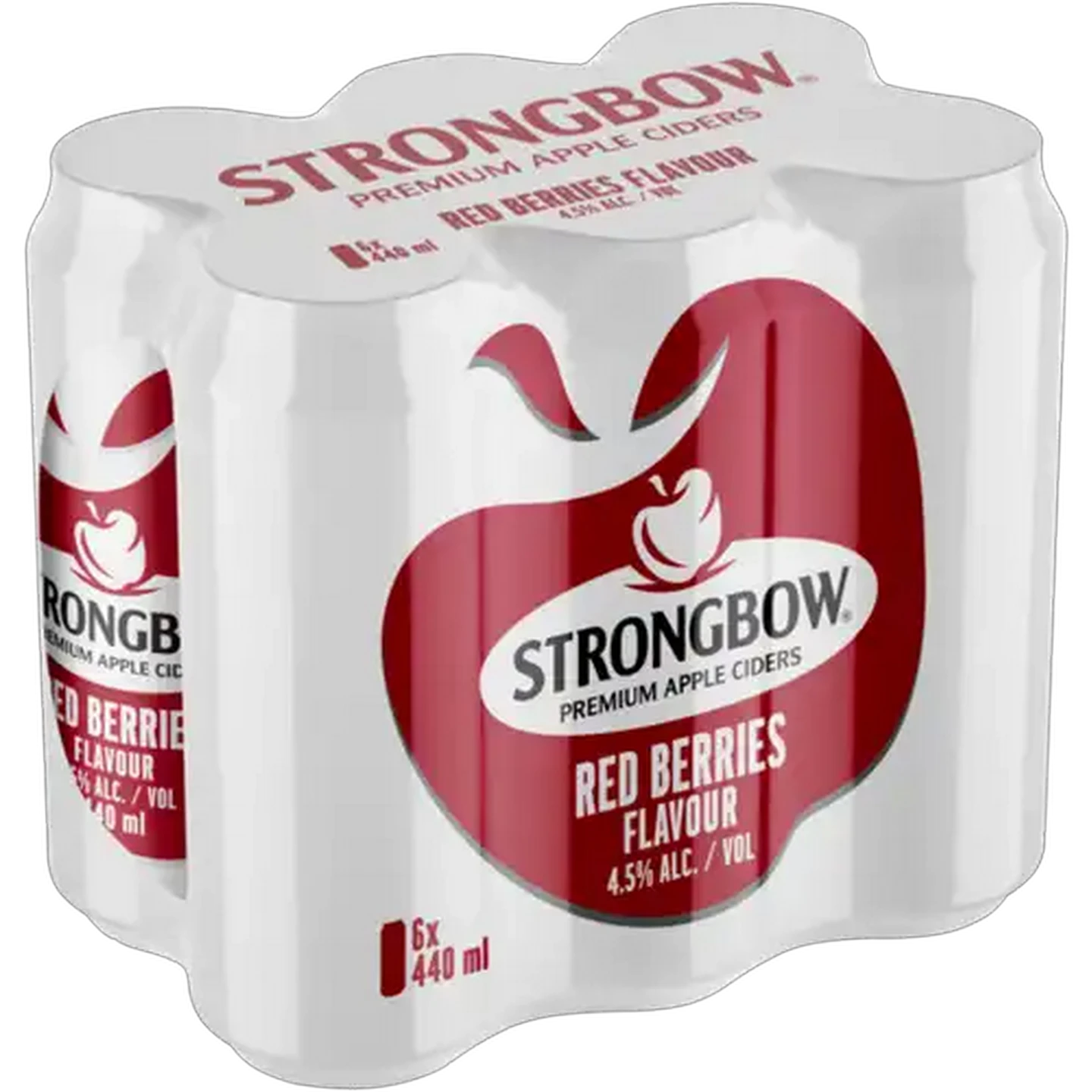 Image of Strongbow Red Berries Flavour Premium Apple Cider Cans 6 x 440ml