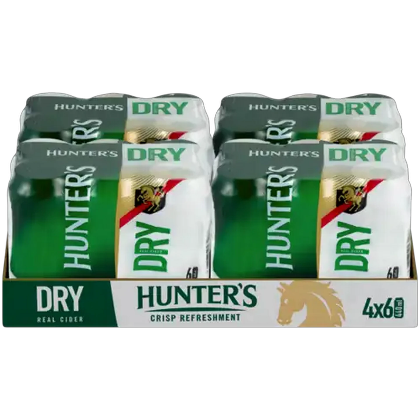 Image of Hunter's Dry Cider Cans 24 x 440ml