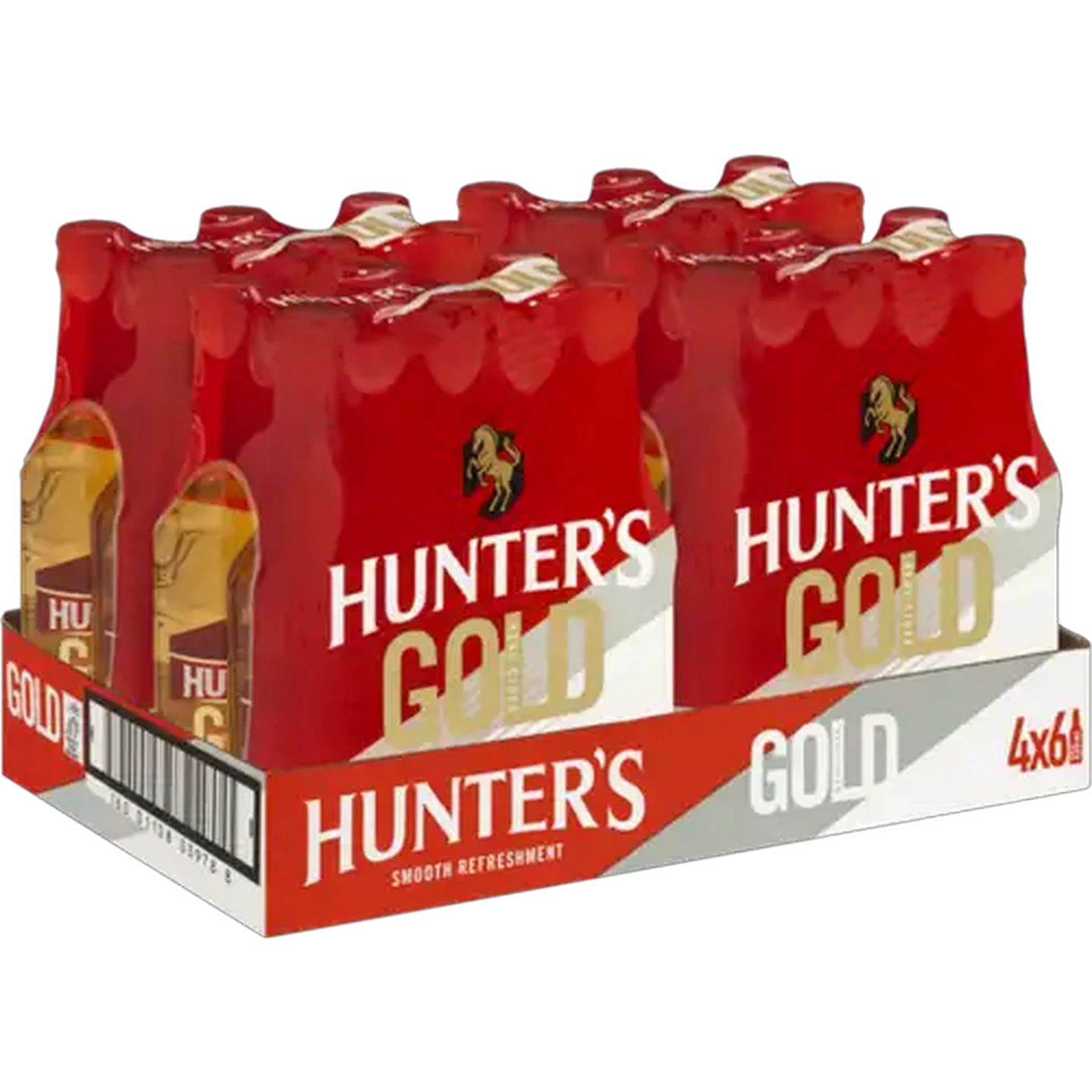 Image of Hunter's Gold Cider Bottles 24 x 330ml