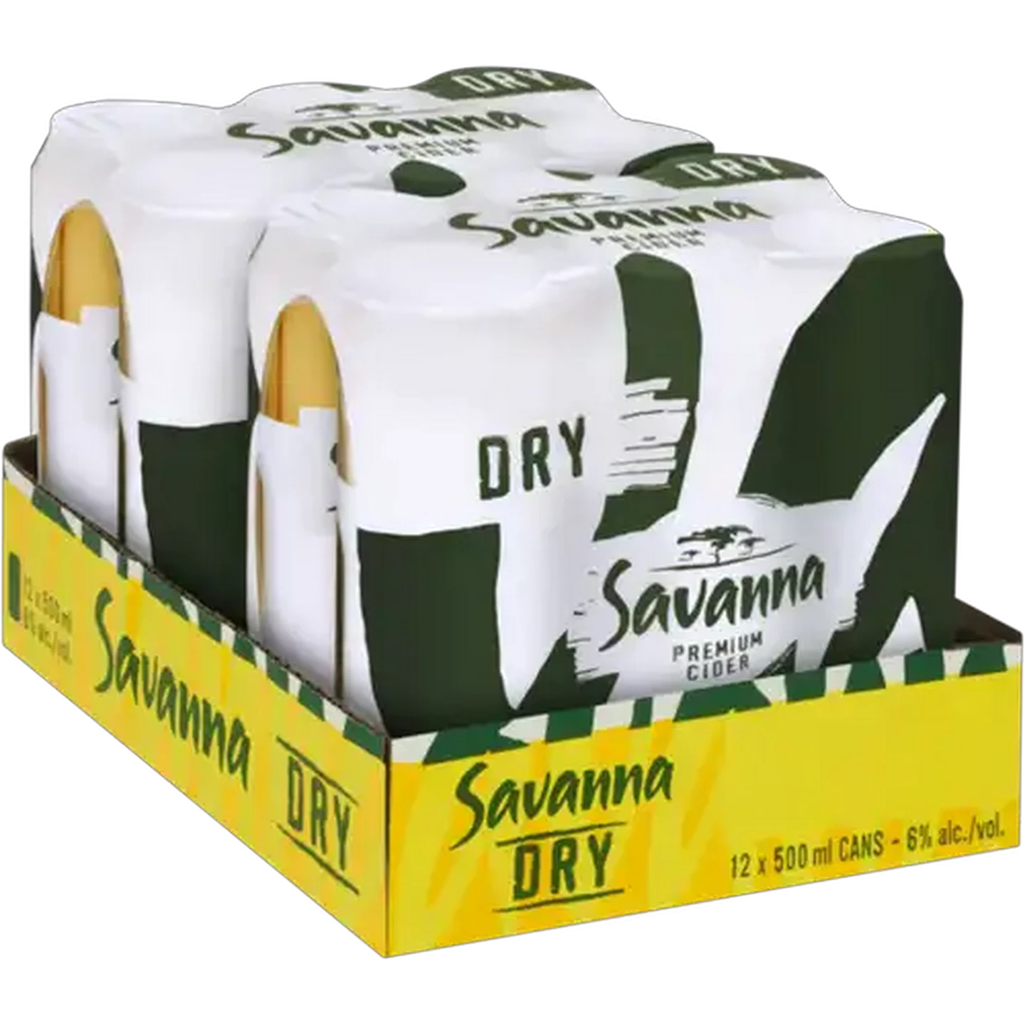 Image of Savanna Dry Premium Cider Cans 12 x 500ml