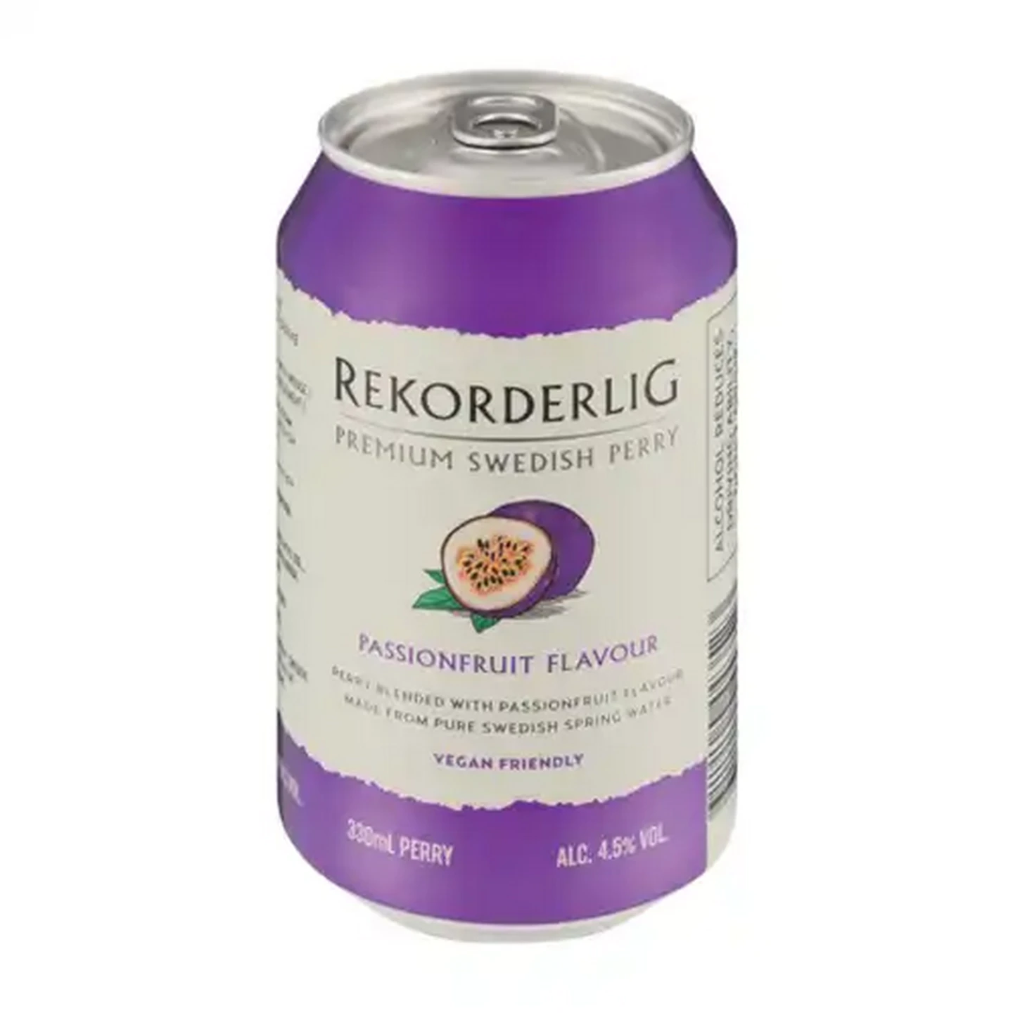Image of Rekorderlig Passionfruit Flavour Premium Swedish Perry Can 330ml