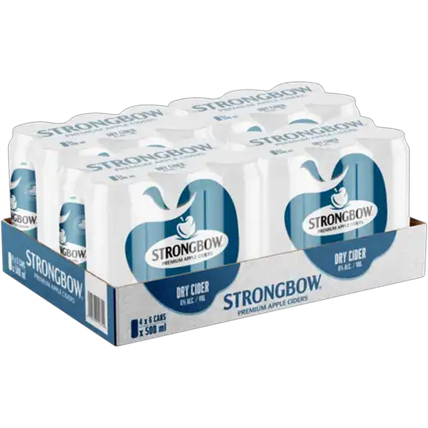 Image of Strongbow Premium Apple Dry Cider Cans 24 x 500ml