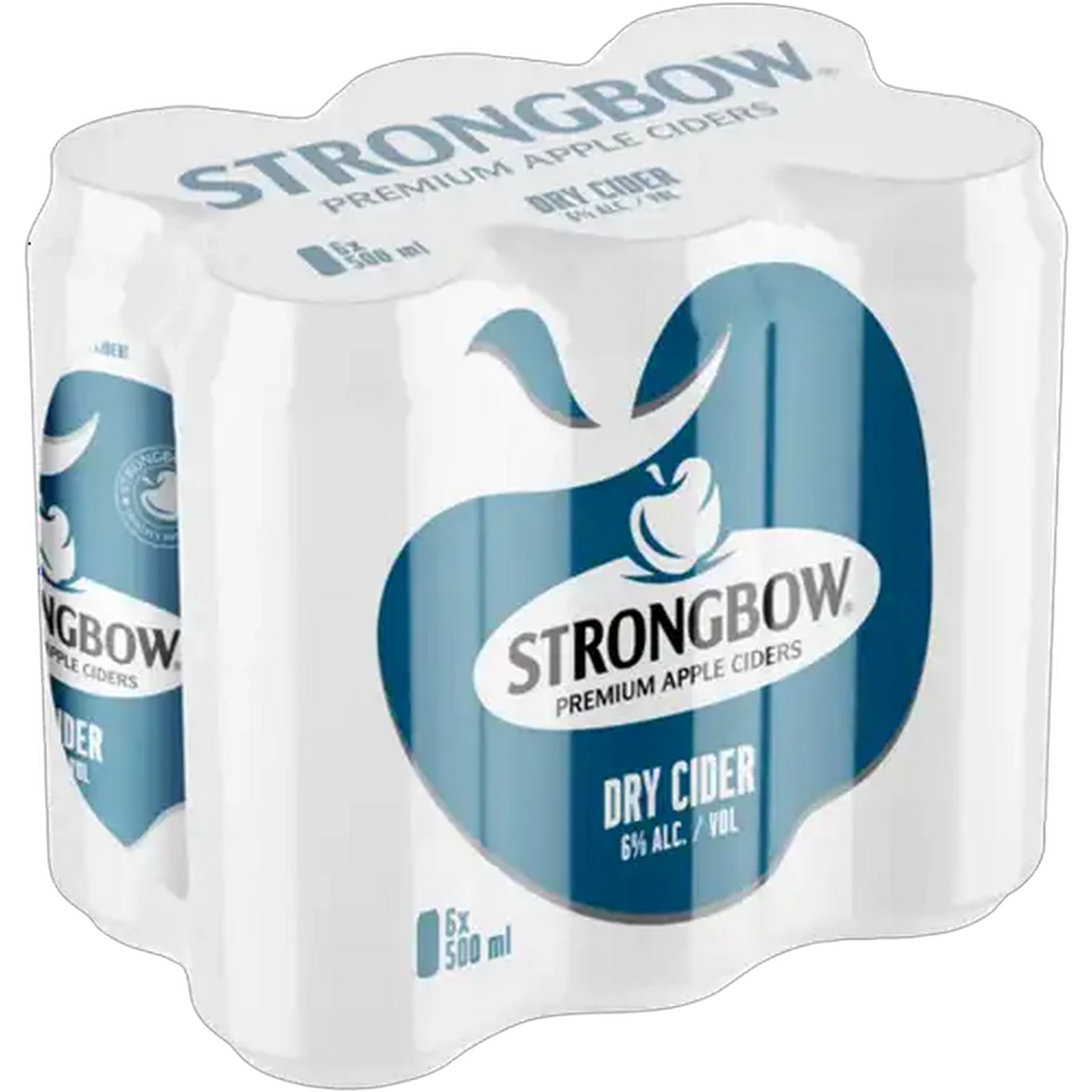 Image of Strongbow Premium Apple Dry Cider Cans 6 x 500ml