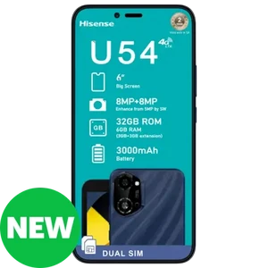Checkers Sixty60 | Hisense U54 Blue Smartphone 32GB (Network Locked)