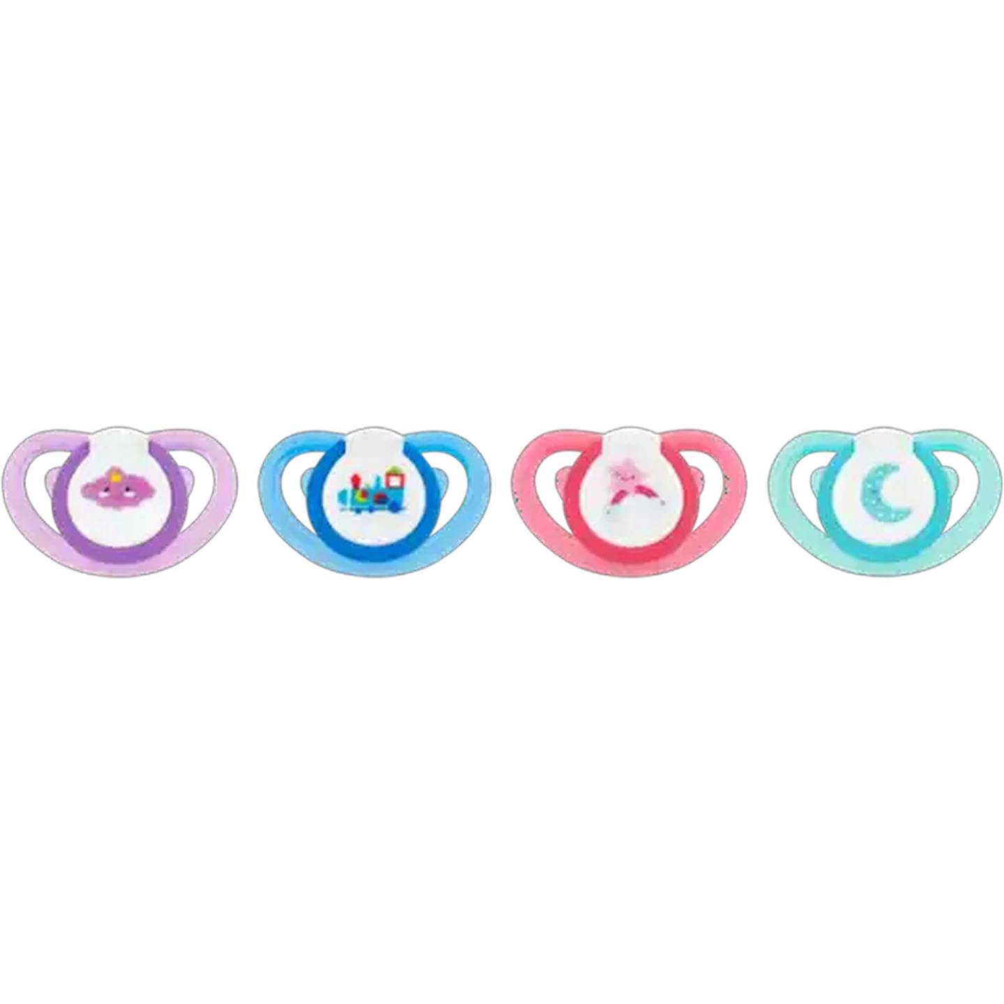 Image of Jolly Tots Silicone Pacifier 0 Months + (Design May Vary)