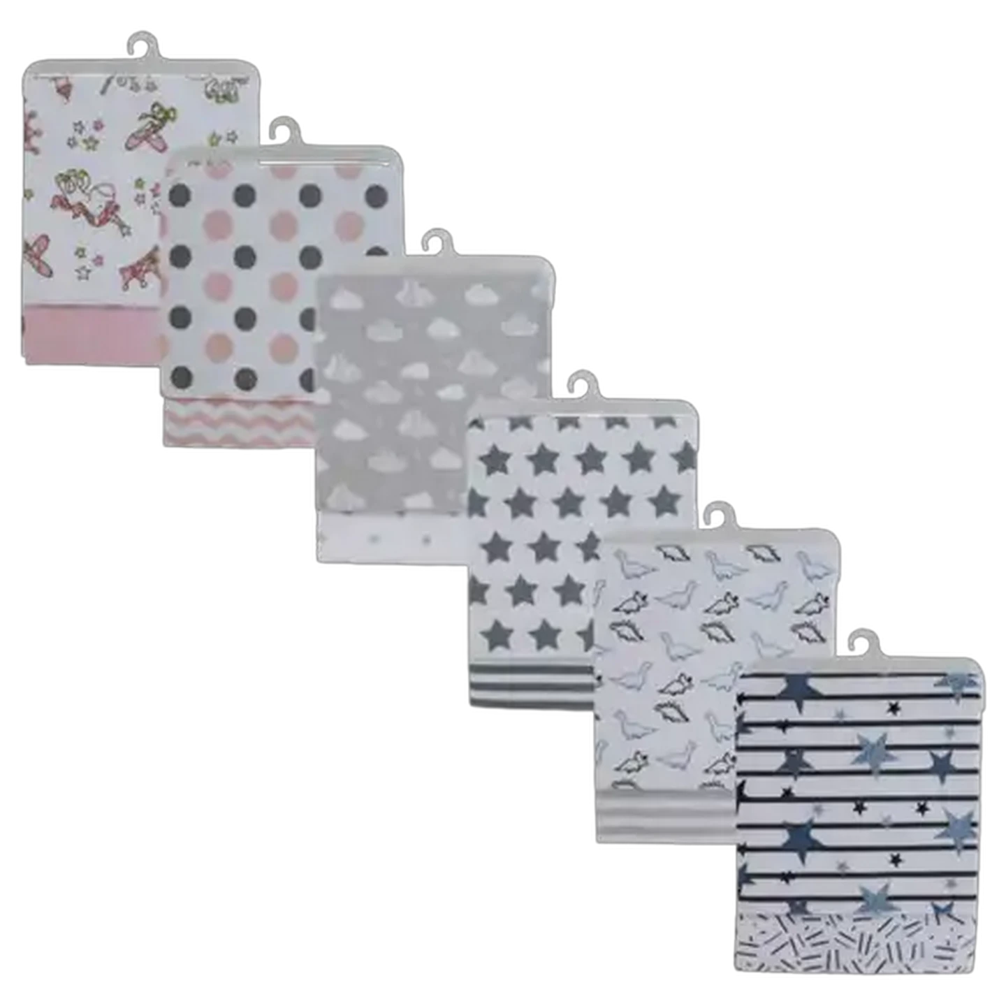 Image of Jolly Tots Receiving Blanket 2-Pack (Design May Vary)